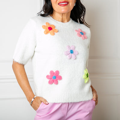 Short Sleeve Daisy Jumper